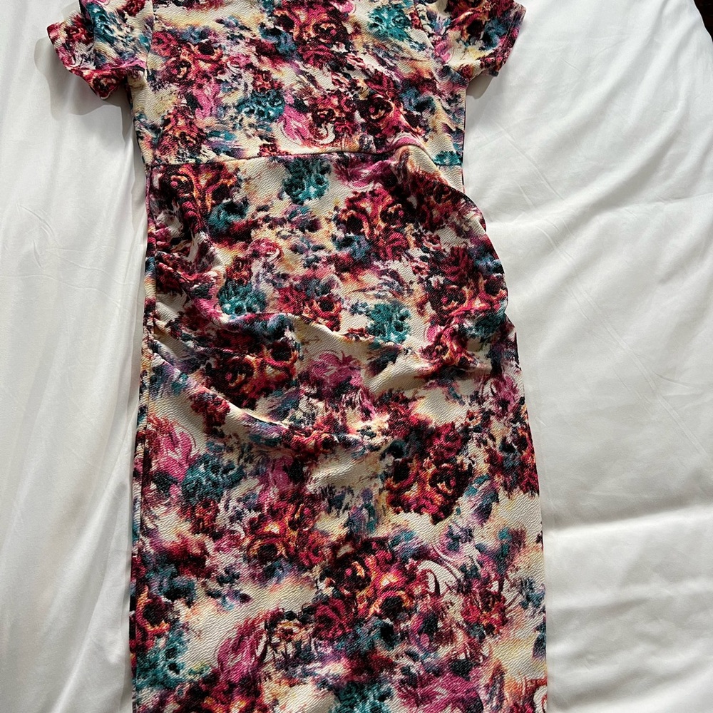 Pink Blush Maternity Dress